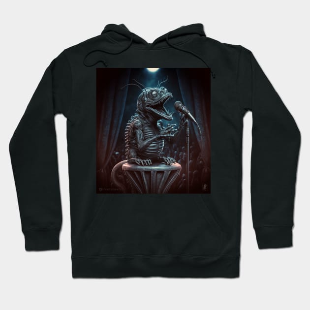 Rassuflex the Bitter Live at Abyssal Amusements Hoodie by Noosed Octopus